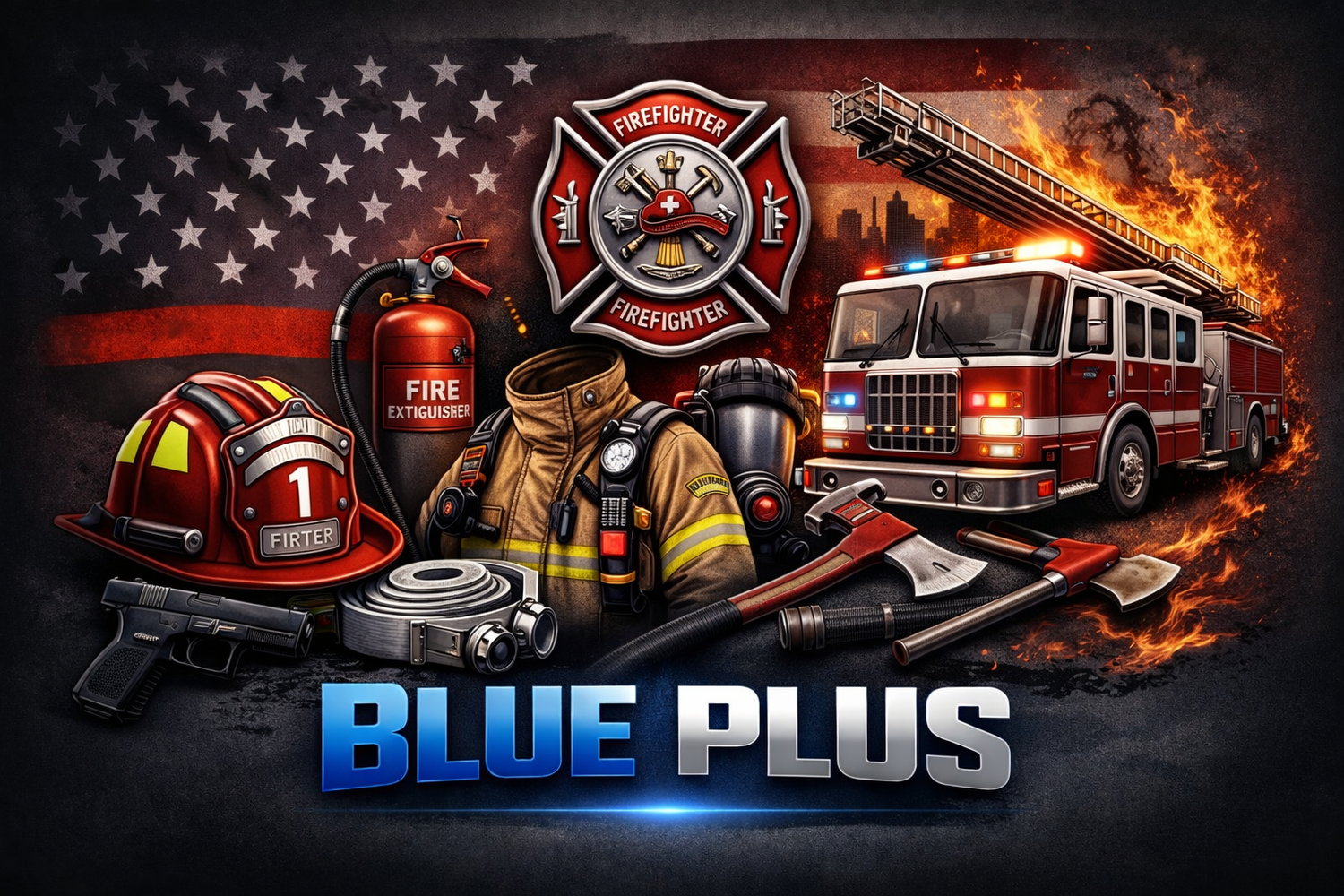 Support Firefighters Apparel