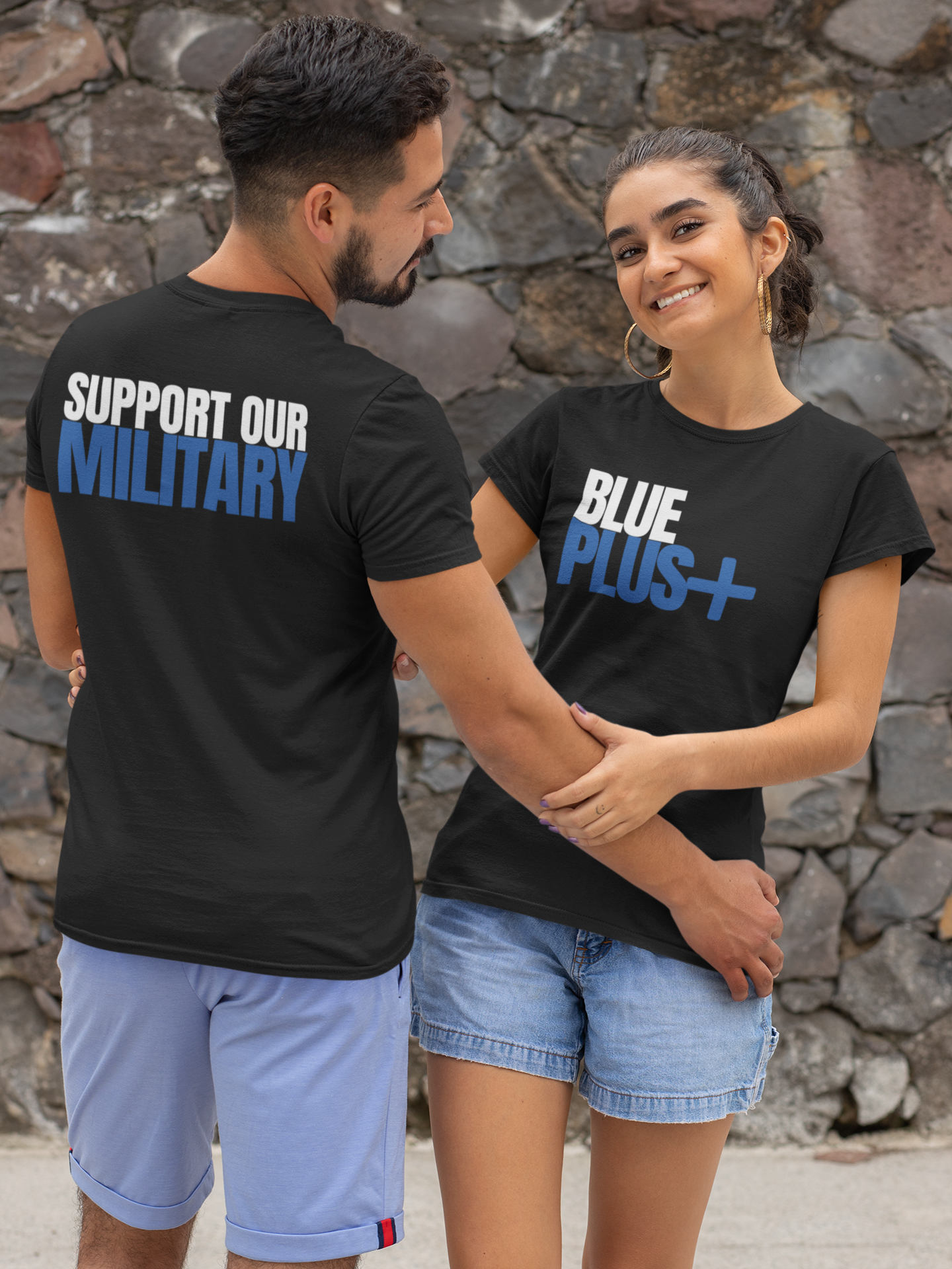Support Our Military Tee